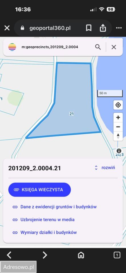 Działka rolno-budowlana Dziadówek. Zdjęcie 4