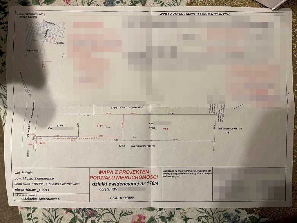 Działka rolno-budowlana Skierniewice, ul. Łódzka. Zdjęcie 2