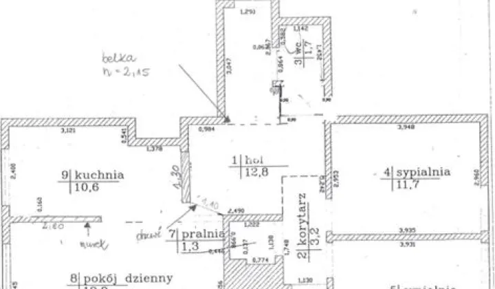 Mieszkanie 3-pokojowe Warszawa Wola, ul. Okopowa
