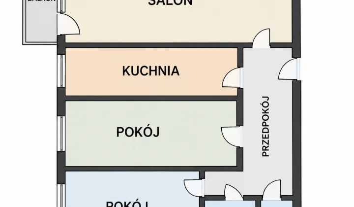 Mieszkanie 3-pokojowe Łódź Śródmieście, ul. Piotrkowska