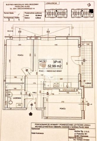 Mieszkanie 3-pokojowe Piaseczno, ul. gen. mjr. Jana Grochowskiego. Zdjęcie 11