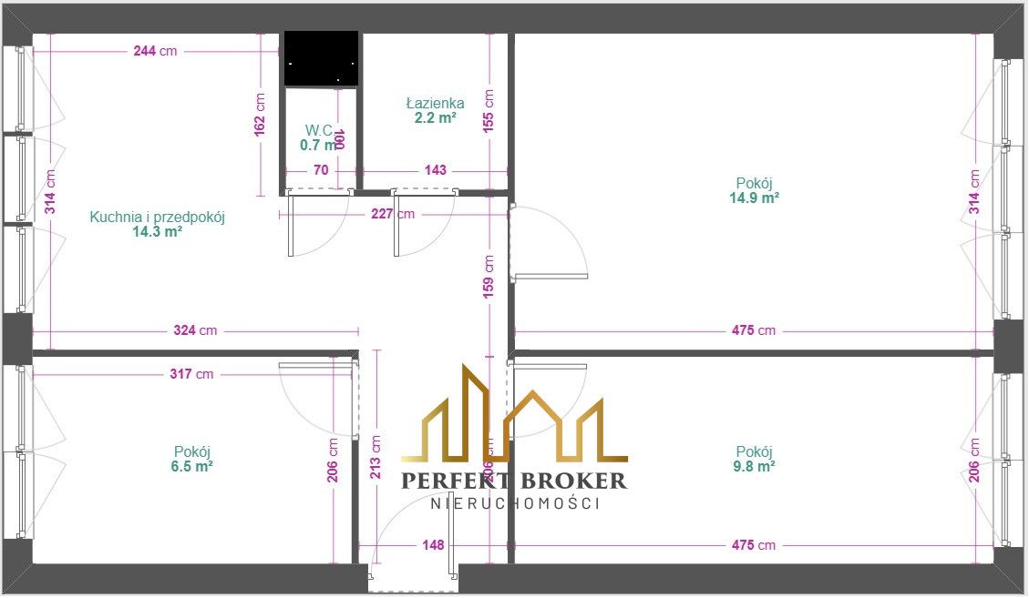 Mieszkanie 3-pokojowe Lublin LSM, ul. Pozytywistów. Zdjęcie 15