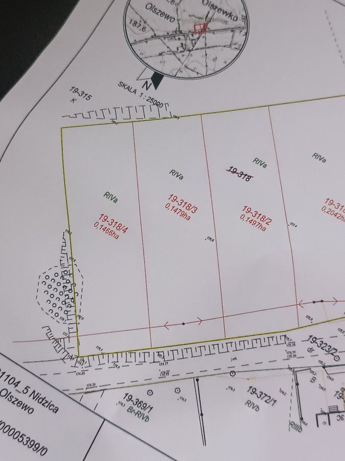 Działka budowlana Olszewo Olszewko