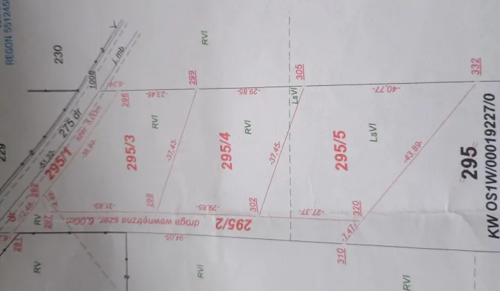 Działka budowlana Dalekie