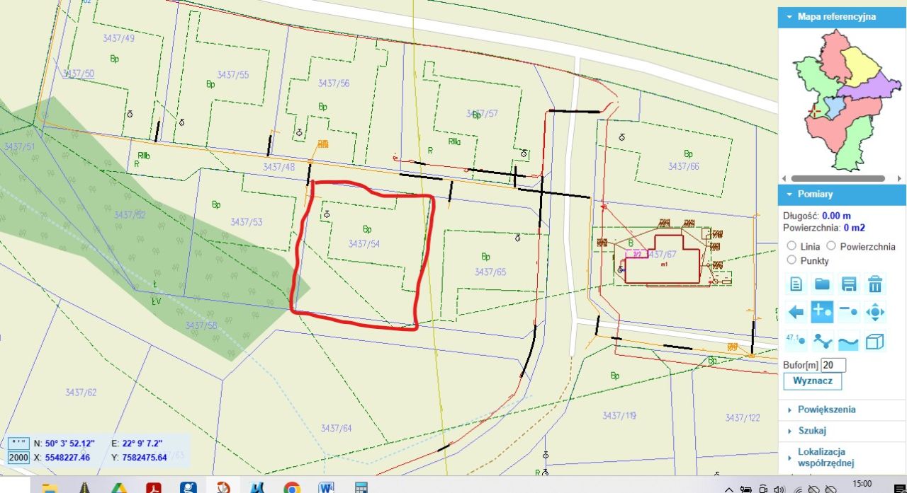 Działka budowlana Krzemienica. Zdjęcie 3