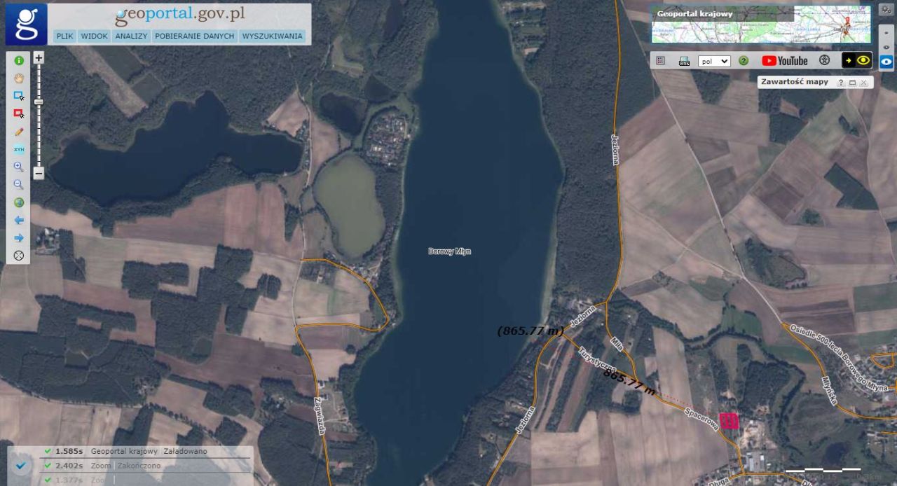 Działka budowlana Borowy Młyn, ul. Spacerowa. Zdjęcie 9