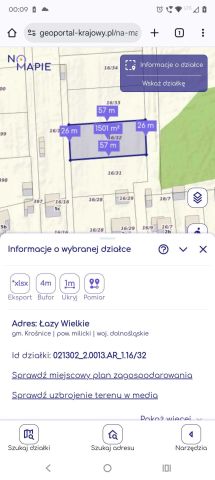 Działka budowlana Łazy Wielkie Łazy Małe. Zdjęcie 1