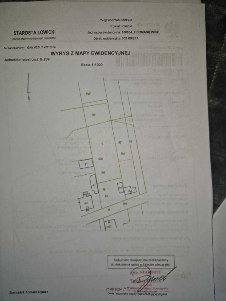 Działka budowlana Krępa. Zdjęcie 3