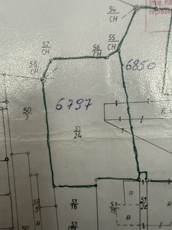 Działka leśna Ostrów