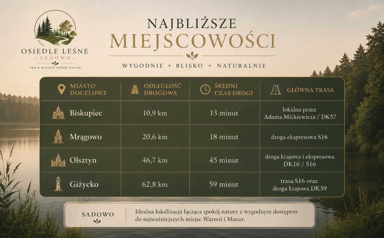 Działka budowlana Sadowo. Zdjęcie 8