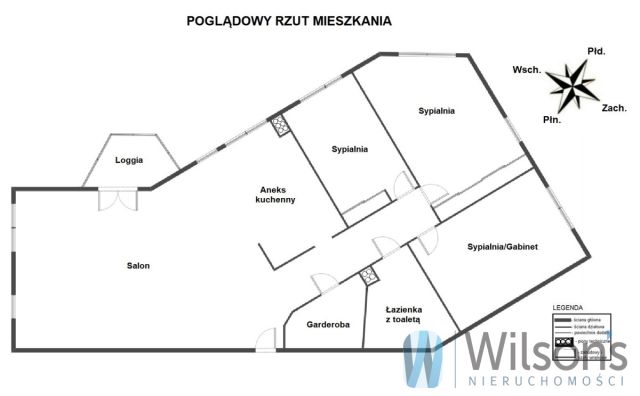 Mieszkanie 4-pokojowe Warszawa Wola, ul. Łucka. Zdjęcie 2