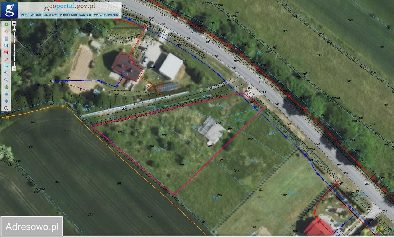 Działka budowlana Góra Ropczycka. Zdjęcie 3