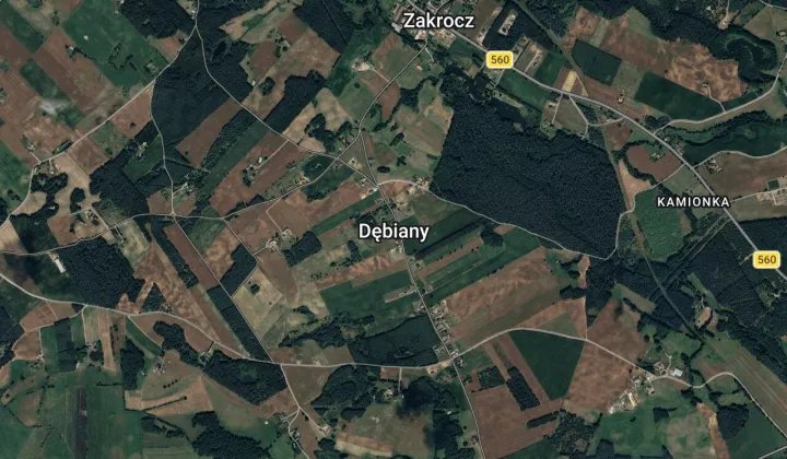 Działka budowlana Dębiany