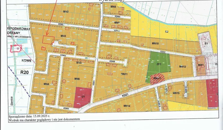 Działka budowlana Dębno, ul. Chojeńska