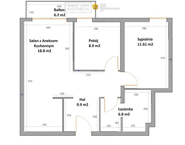 Mieszkanie 3-pokojowe Warszawa Praga-Południe, ul. Wiatraczna. Zdjęcie 18