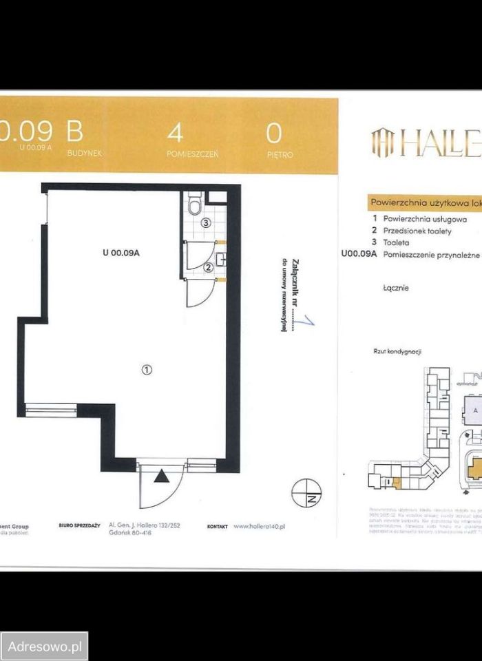 Lokal Gdańsk Wrzeszcz, al. gen. Józefa Hallera. Zdjęcie 3