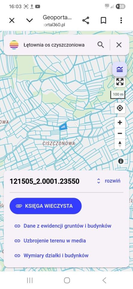 Działka budowlana Łętownia. Zdjęcie 7