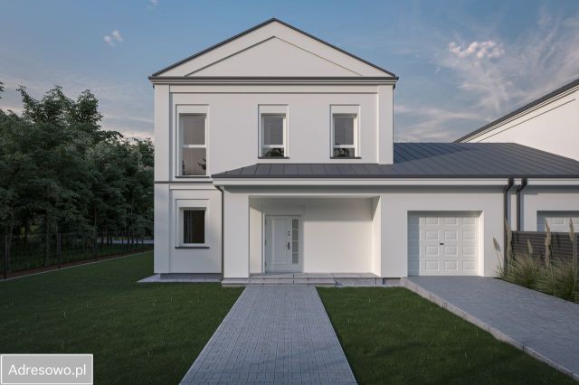 bliźniak, 4 pokoje Wierzbin, ul. Trakt Królewski. Zdjęcie 1