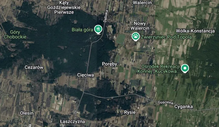 Działka rolna Poręby, ul. Kosynierów