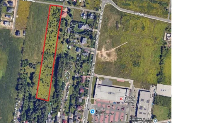 Działka inwestycyjna Konstantynów Łódzki, ul. Spółdzielcza