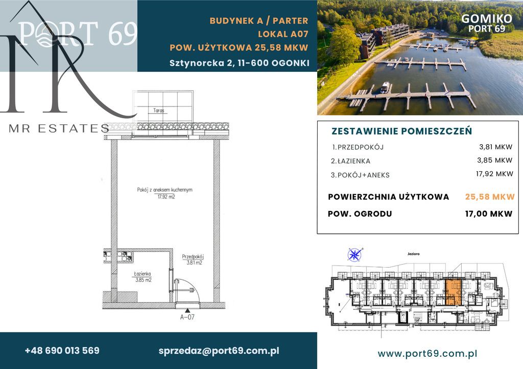 Mieszkanie 1-pokojowe Ogonki, ul. Sztynorcka. Zdjęcie 25