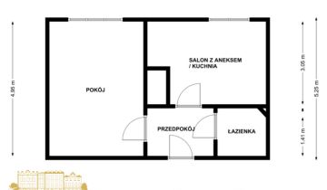 Mieszkanie 2-pokojowe Kraków, ul. Łagiewnicka