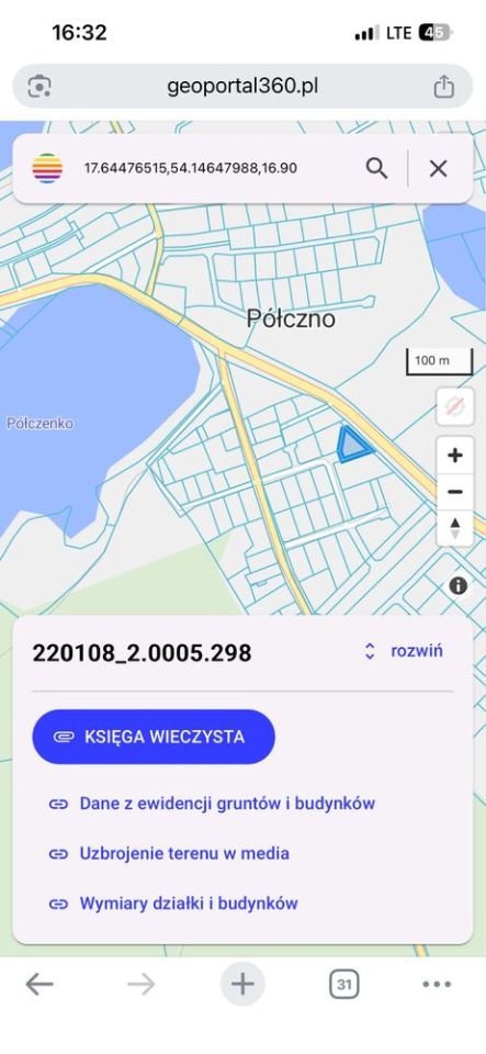 Działka budowlana Półczno. Zdjęcie 2