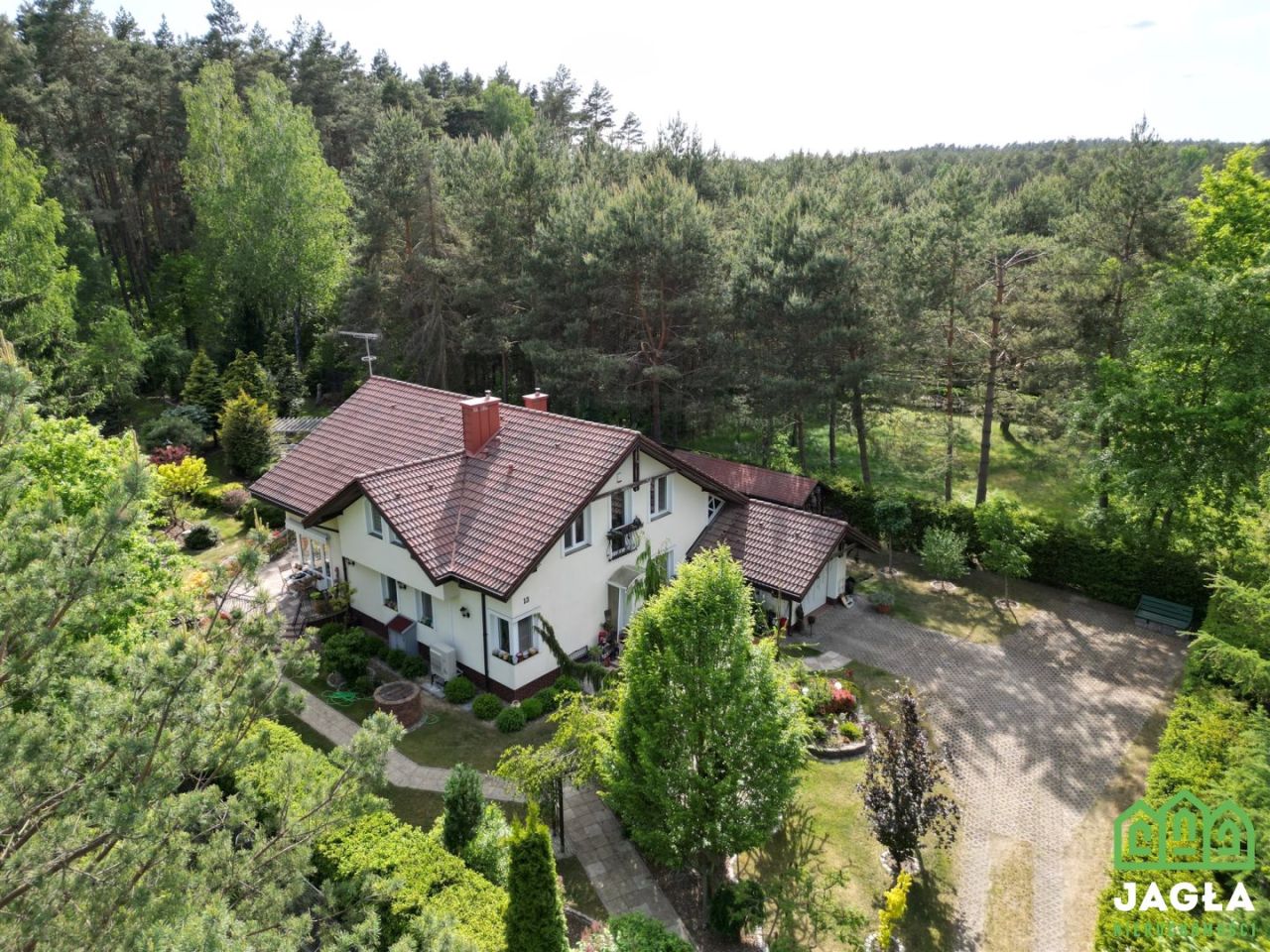 dom wolnostojący, 4 pokoje Tleń, ul. Modrzewiowa. Zdjęcie 1