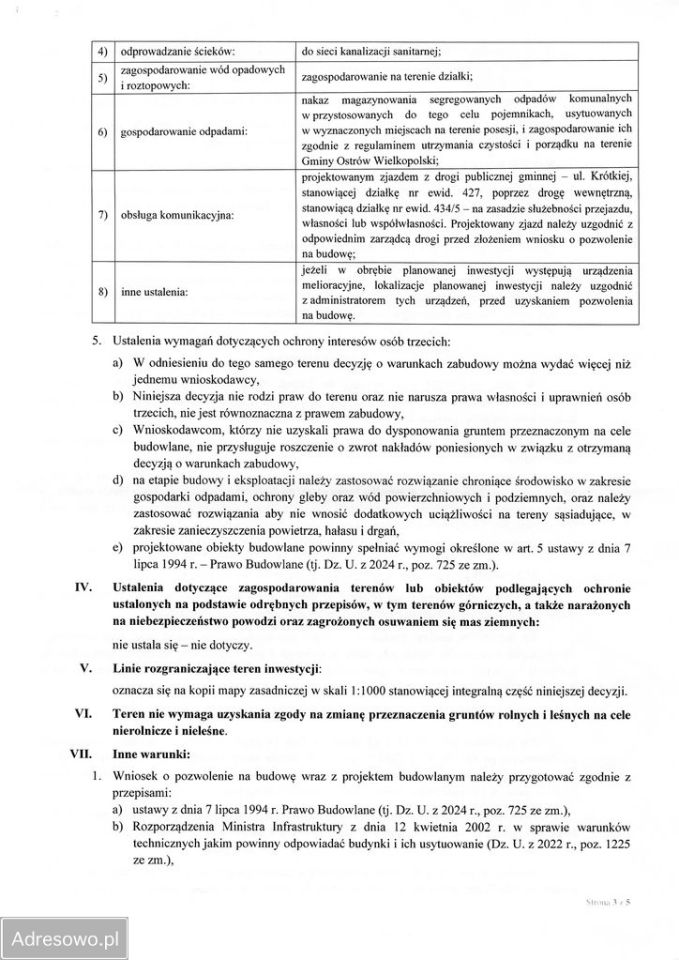 Działka budowlana Topola Mała, ul. Krótka. Zdjęcie 7