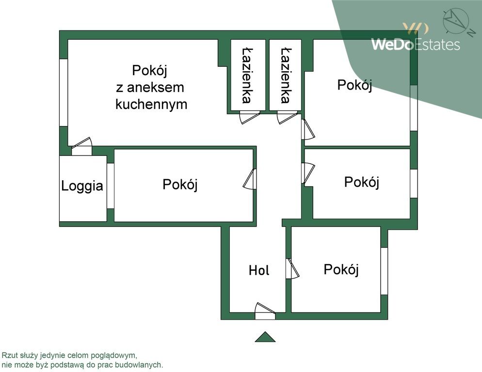 Mieszkanie 5-pokojowe Warszawa Targówek, ul. Goławicka. Zdjęcie 14