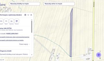 Działka rolna Maliszów