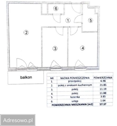 Mieszkanie 3-pokojowe Gdańsk Letnica, ul. Letnicka. Zdjęcie 11