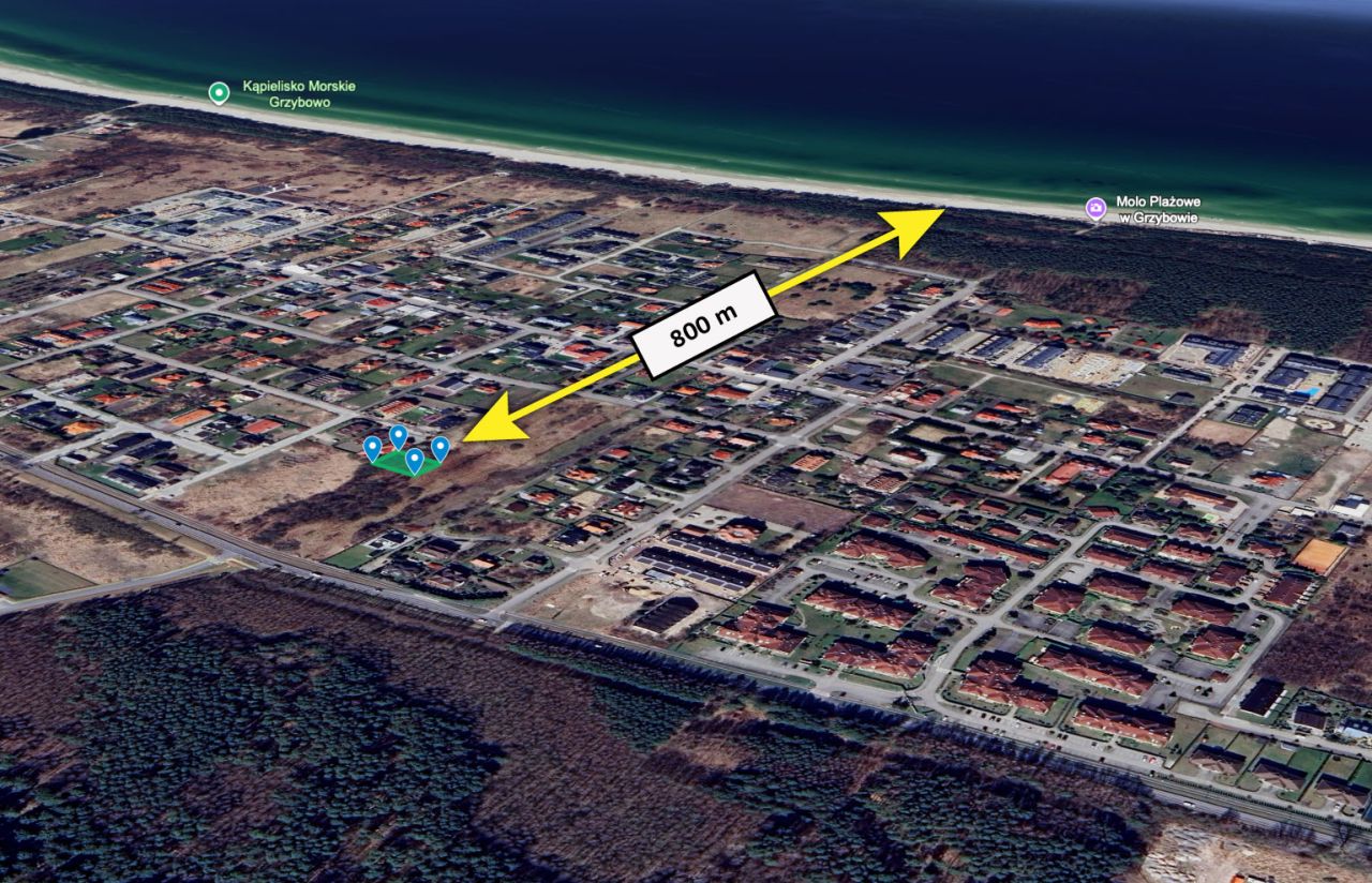 Działka budowlana Grzybowo, ul. Polna. Zdjęcie 2