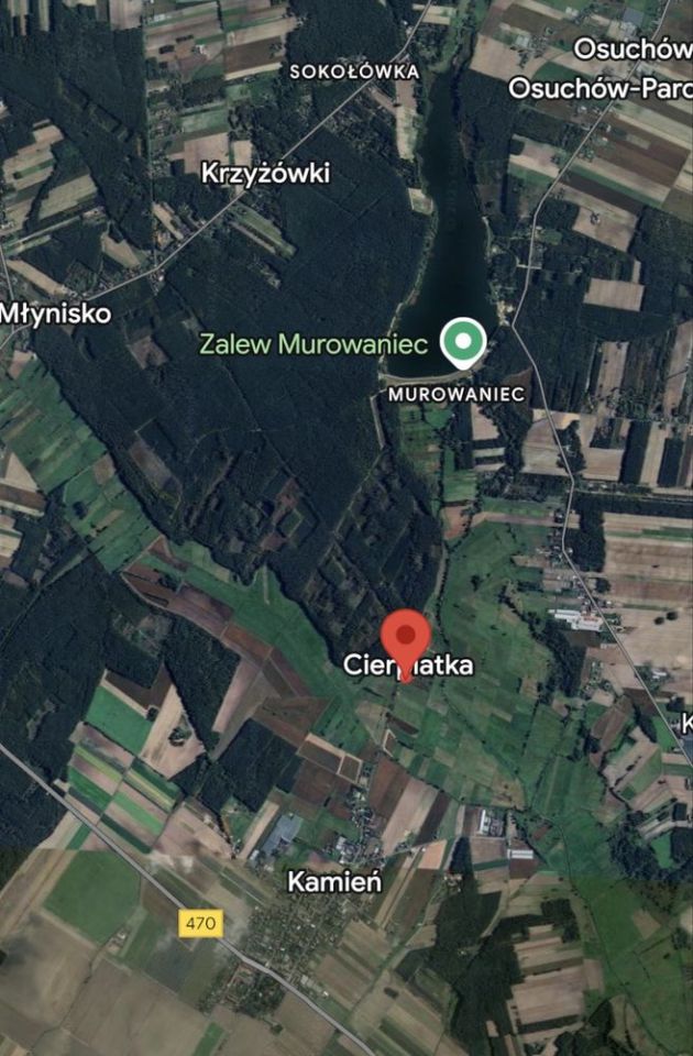 Działka budowlana Kamień Cierpiatka. Zdjęcie 1