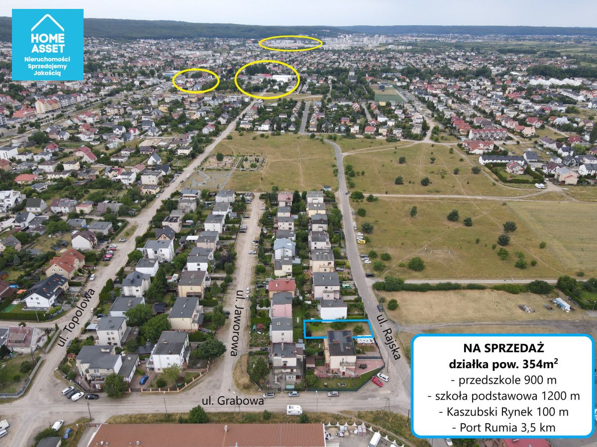 Działka budowlana Rumia, ul. Rajska. Zdjęcie 7