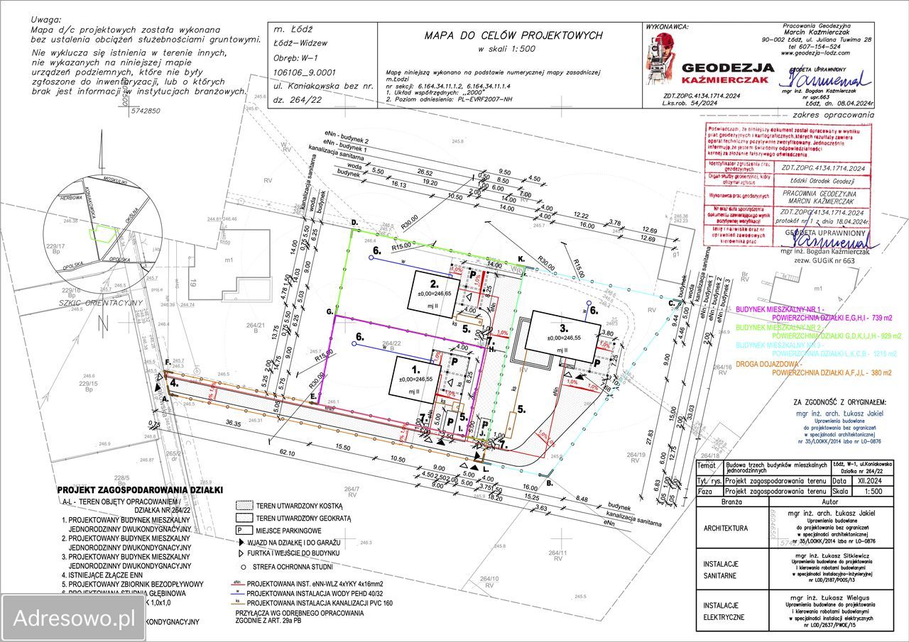Działka budowlana Łódź Moskule, ul. Koniakowska. Zdjęcie 9