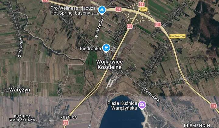 Działka rolna Wojkowice Kościelne