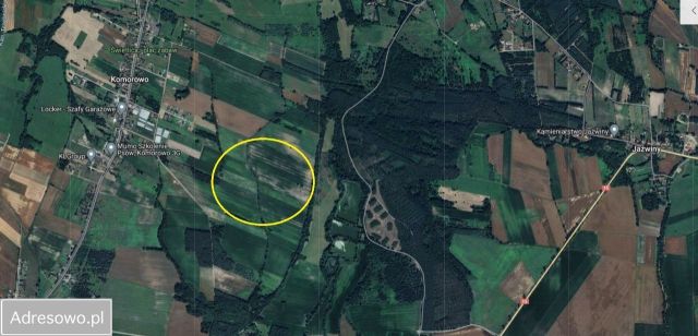 Działka rolna Komorowo. Zdjęcie 1