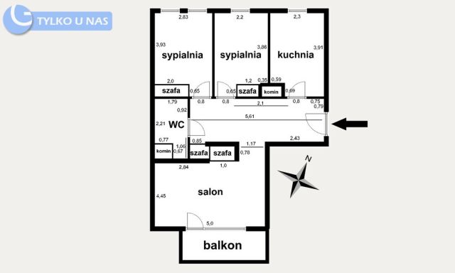 Mieszkanie 3-pokojowe Kraków Bronowice, ul. Gabrieli Zapolskiej. Zdjęcie 21