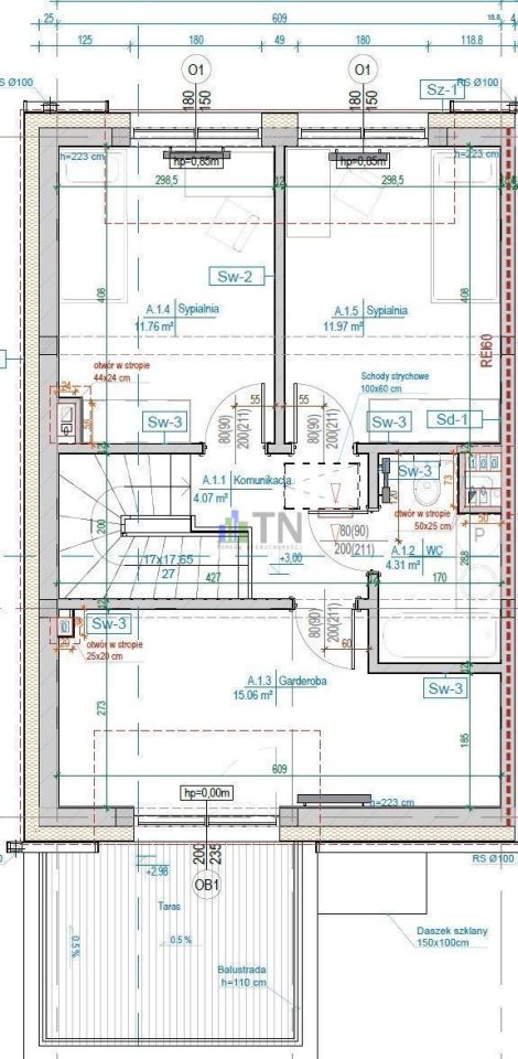 dom szeregowy, 4 pokoje Kamieniec Wrocławski. Zdjęcie 7