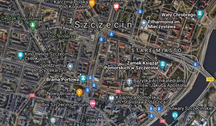 Garaż/miejsce parkingowe Szczecin Stare Miasto, ul. Łaziebna