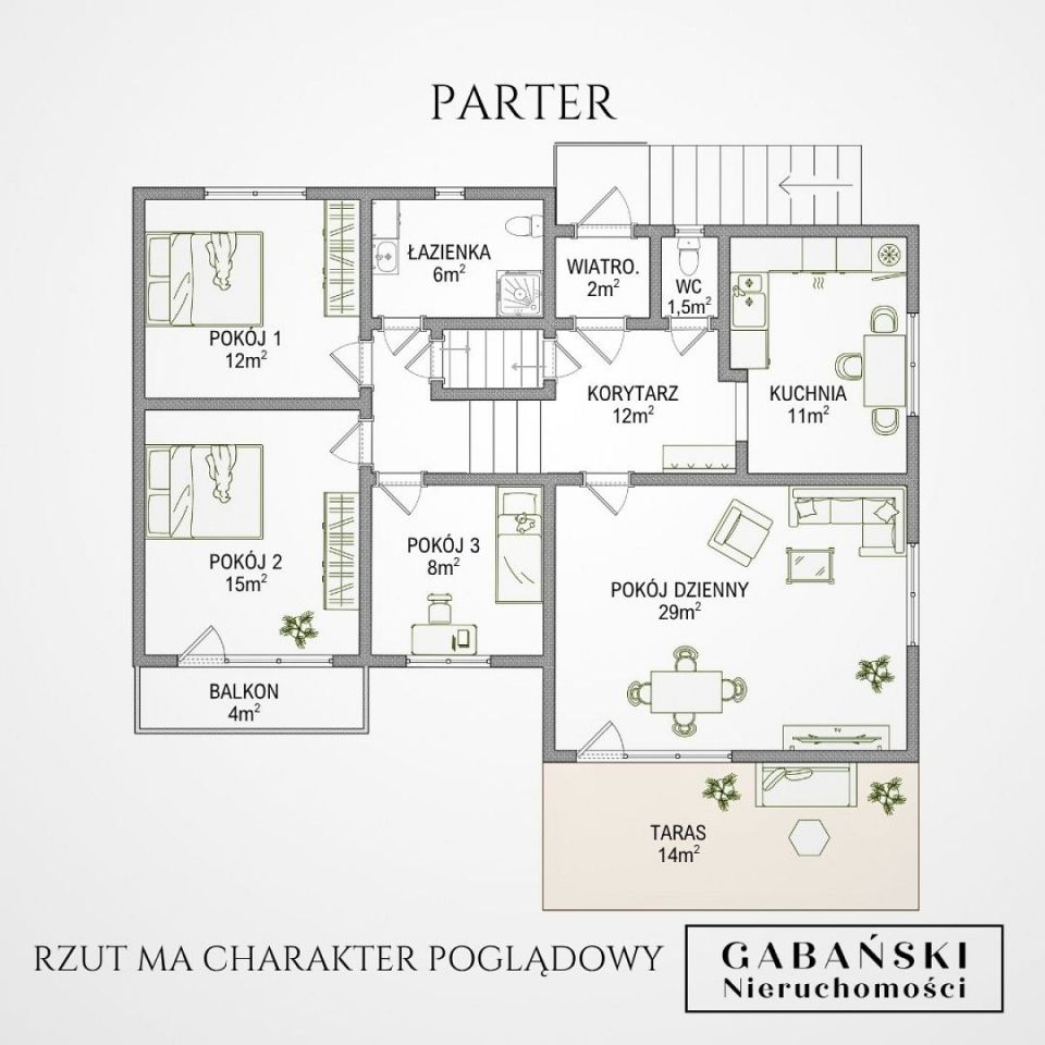 dom wolnostojący, 6 pokoi Wola Łużańska. Zdjęcie 16