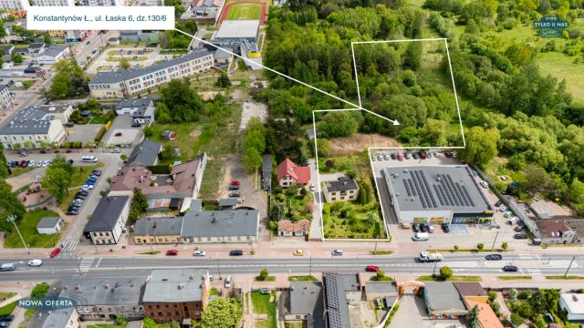 Działka budowlana Konstantynów Łódzki, ul. Łaska. Zdjęcie 2