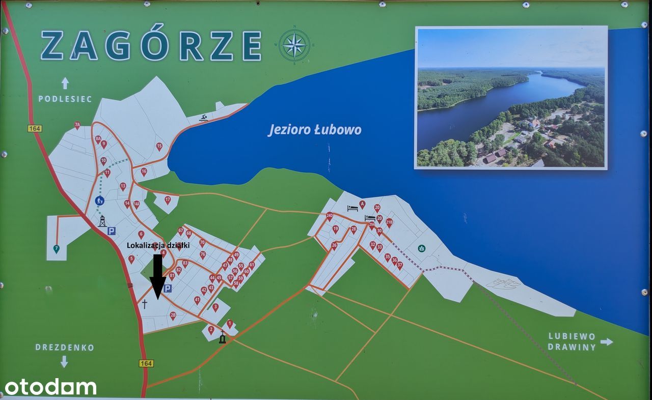 Działka budowlana Zagórze. Zdjęcie 6