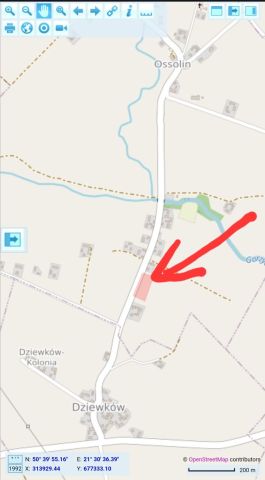 Działka rolna Ossolin. Zdjęcie 1