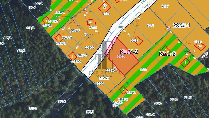 Działka budowlana Kuligów. Zdjęcie 8