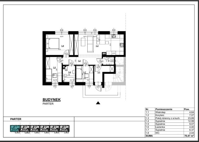 Mieszkanie 4-pokojowe Andrespol, ul. Fryderyka Chopina. Zdjęcie 8