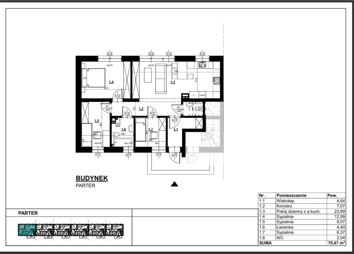 Mieszkanie 4-pokojowe Andrespol, ul. Fryderyka Chopina. Zdjęcie 8