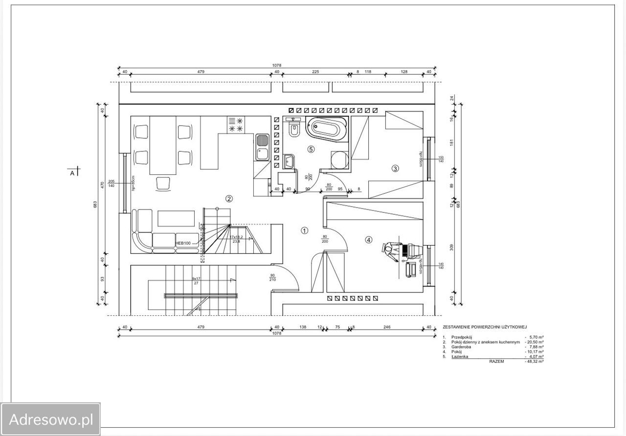 Mieszkanie 6-pokojowe Gliwice Trynek, ul. Piastowska. Zdjęcie 7