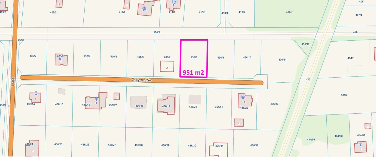 Działka budowlana Czołowo-Kolonia, ul. Optymistów. Zdjęcie 2